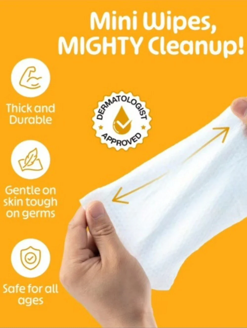 Pick 1️⃣ Fomin Mini Hand Sanitizer Wipes